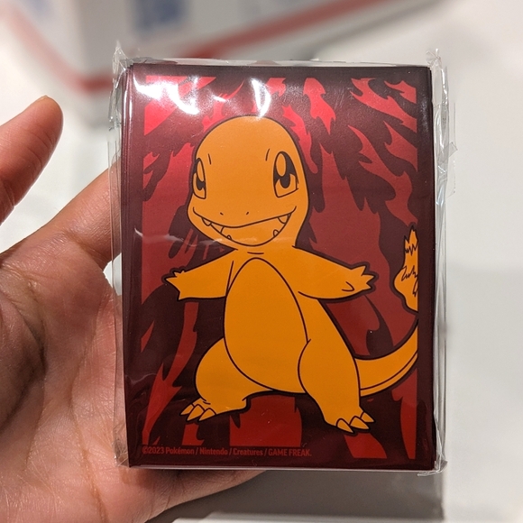 New Sealed Pokemon Card Sleeves Pokemon 151 Mimikyu Charmander Etc - Picture 4 of 8